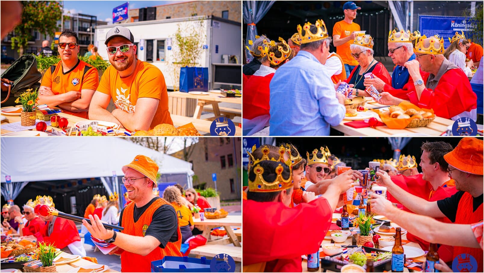 Sfeercollage van het Vorstelijk Verwenfestijn in Reusel